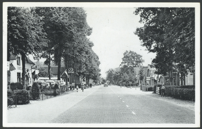 17373 Gezicht op de Rijksstraatweg te Leersum.